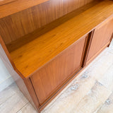 Danish Teak 2 Part Hutch