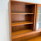 Danish Teak 2 Part Hutch