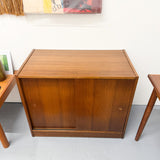 Medium Teak Media Stand