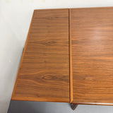 Small Danish Walnut Expandable Table by Pederson & Hansen