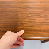 Small Danish Walnut Expandable Table by Pederson & Hansen
