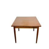 Small Danish Walnut Expandable Table by Pederson & Hansen