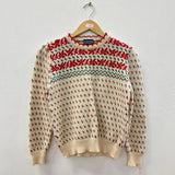 Vintage Wool Lands End Holiday Sweater