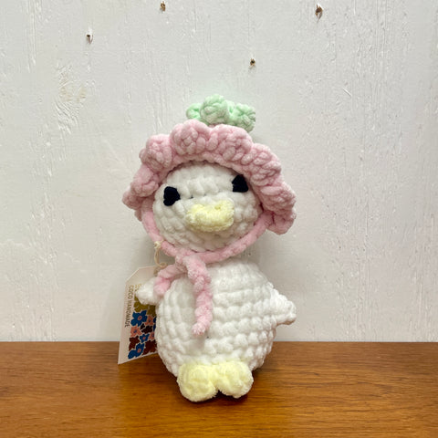 Crochet Flower Duck