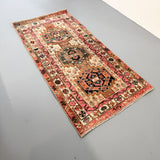 Vintage Persian Rug Hot Pink - 6'7x3'4