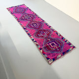 Vintage Turkish Pink/Purple Runner 10'x2'7