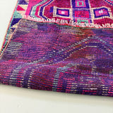 Vintage Turkish Pink/Purple Runner 10'x2'7