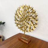 Sunburst Metal Table Top Art - Marc Creates Style