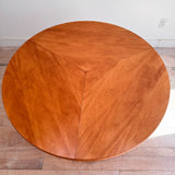 Danish Cherry Sliding Expandable Table with Pop Out Leaves by Skovby