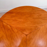 Danish Cherry Sliding Expandable Table with Pop Out Leaves by Skovby