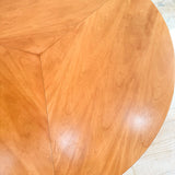 Danish Cherry Sliding Expandable Table with Pop Out Leaves by Skovby