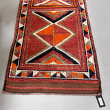 12.8’ x 2.8’ Burgundy VTG Turkish Rug