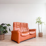 Ekornes Loveseat + 2 Ottomans