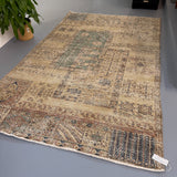 Turkish Rug -Grey/Beige/Blue 6’4x9’11