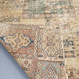 Turkish Rug -Grey/Beige/Blue 6’4x9’11