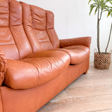 Ekornes Loveseat + 2 Ottomans