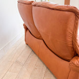 Ekornes Loveseat + 2 Ottomans