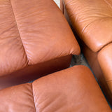 Ekornes Loveseat + 2 Ottomans