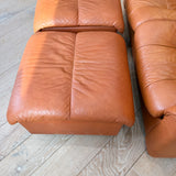 Ekornes Loveseat + 2 Ottomans