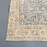 Turkish Rug - Beige/Blue - 6’8x9’8