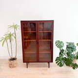 Mid Century Danish Teak Curio (A)
