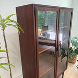 Mid Century Danish Teak Curio (A)