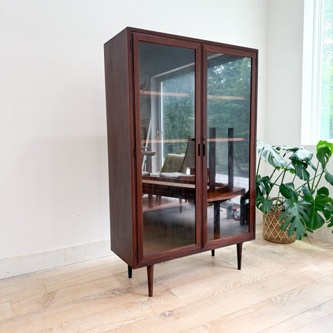 Mid Century Danish Teak Curio (B)