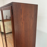 Mid Century Danish Teak Curio (B)