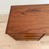 Mid Century Walnut Desk by Stanley