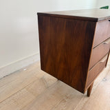 Mid Century Walnut Desk by Stanley