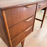Mid Century Walnut Desk by Stanley