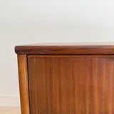 Mid Century Walnut Desk by Stanley