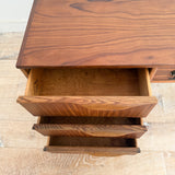 Mid Century Walnut Desk by Stanley