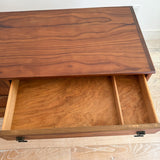 Mid Century Walnut Desk by Stanley