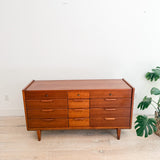 Low 9 Drawer Dresser by Century