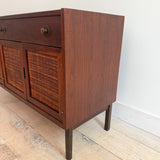 Founders Walnut Buffet w/ Cane Front Doors
