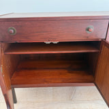 Founders Walnut Buffet w/ Cane Front Doors