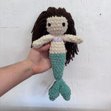 Short Haired Brunette Mermaid