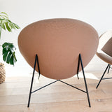 Pair of Crescent Lounge Chairs