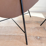 Pair of Crescent Lounge Chairs