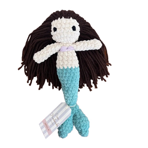 Short Haired Brunette Mermaid