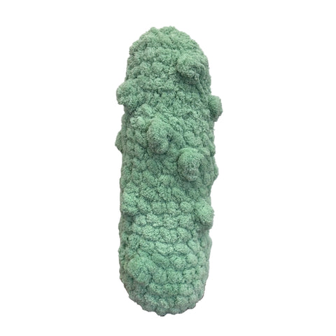 Giant Crochet Pickle Pillow