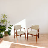 Pair of Jens Risom Occasional Chairs