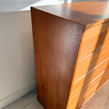 Danish Teak Armoire on Plinth Base