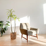 Vintage Gio Ponti Style Lounge Chair