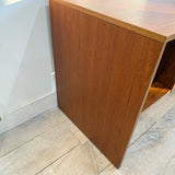 Vintage Teak Desk w/ Finished Back