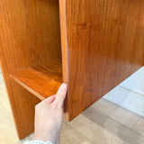Vintage Teak Desk w/ Finished Back