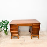 Lane Rhythm Desk w/ Finished Back