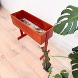 Mid Century Teak Planter w/ Box Joinery