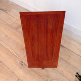 Mid Century Triangle End Table